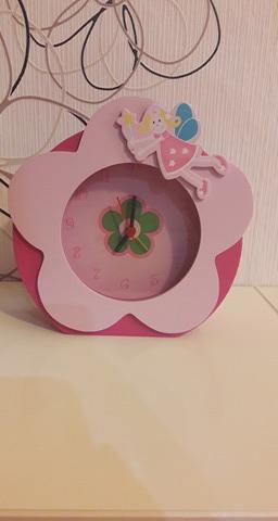 Drevene hodiny - budík, 