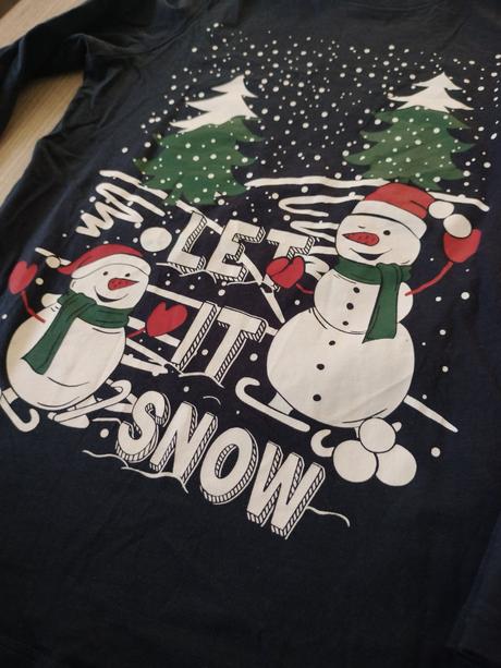 Pepco vianočné tričko snehuliak, pepco,134