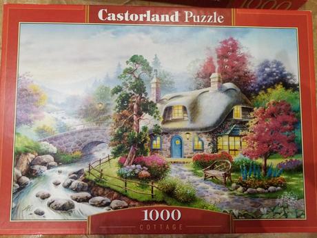 Puzzle chalúpka 1000 dielikov, 