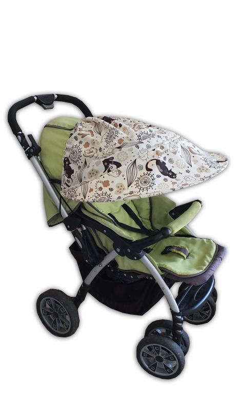 Slnečná clona na kočík dark , 