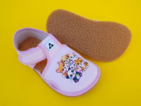 Detské barefoot papučky antal, 24 - 30