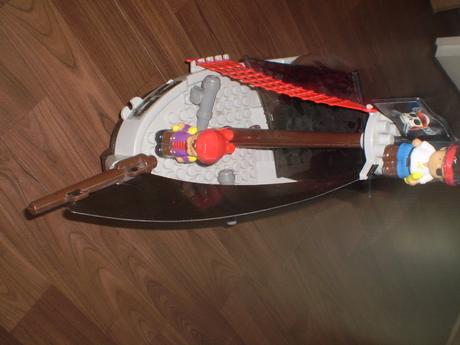 Detská pirátska loď - abrick stavebnica, 