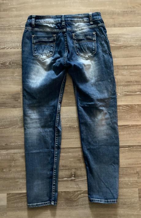 Roztrhané rifle, denim,30