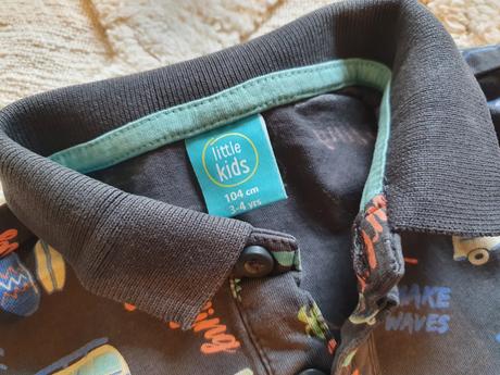 Tričko s golierom letným motívom, pepco,104