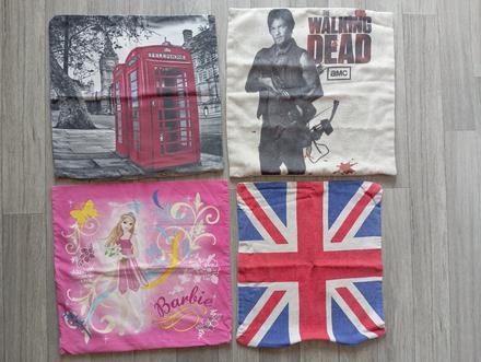Obliečky na vankúše podušky barbie, twd, londýn, šírka (cm): 40,dĺžka (cm): 40