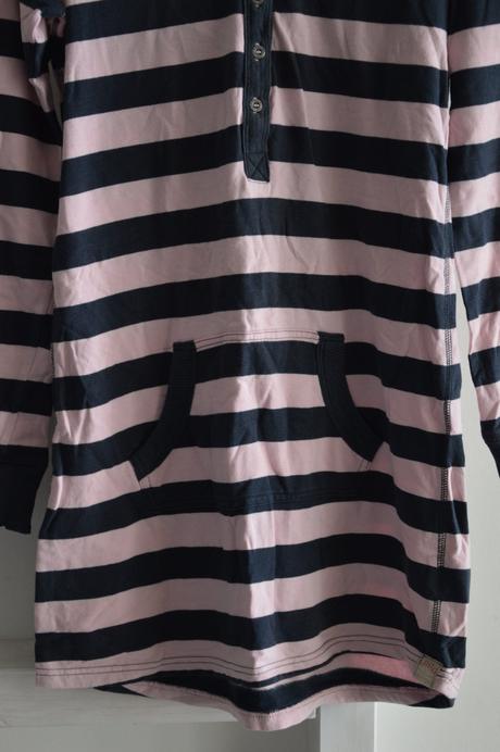 Zateplená predlžená mikina 158/164, h&m,158