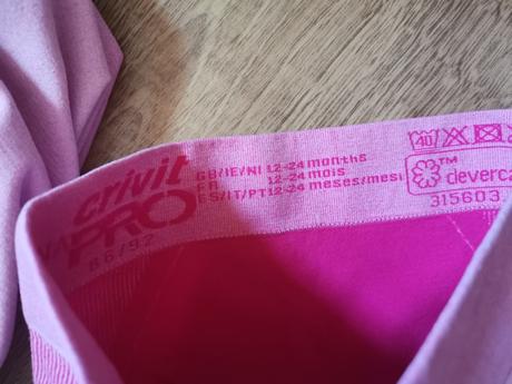 Termoprádlo crivit lidl, crivit,86