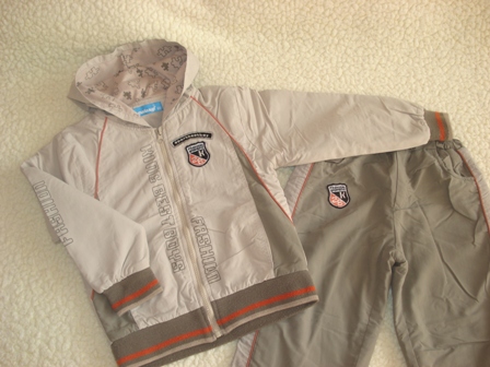 Teplá súprava na sánkovačku, 122