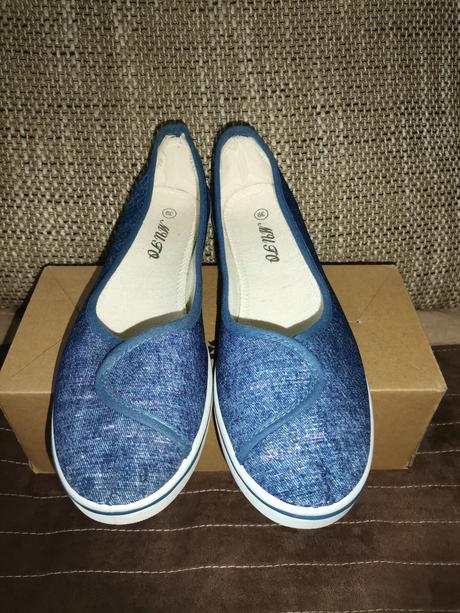 Dámske topánky, balerínky, plátenky č. 39, 39