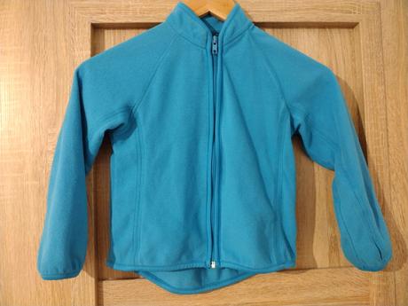 Tenká fleece mikina 110, h&m,110
