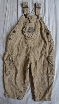 Svetlo hnede kordove nohavice, h&m,80