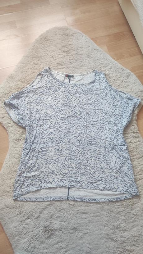 Dámske letné tričko s otvormi na pleciach, street one,44