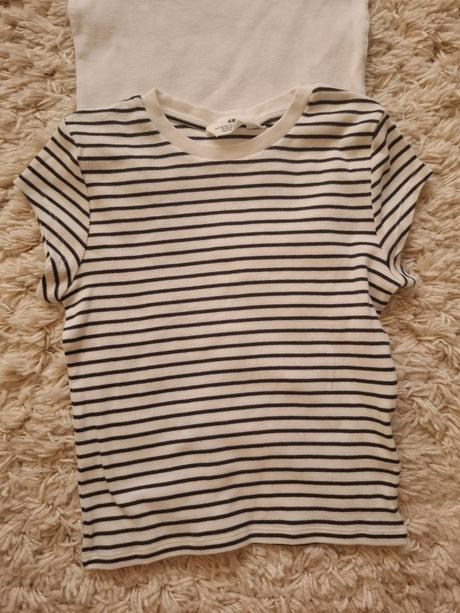 Tričko 3ks, h&m,146
