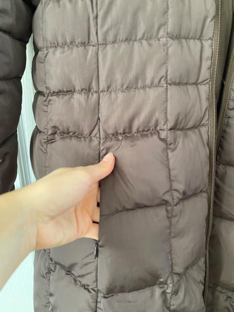 Vintage páperová bunda / kabát moncler, l