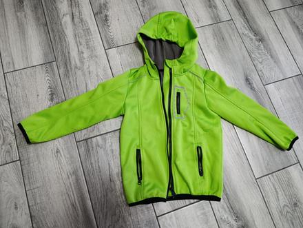 Fleesova bunda -crivit - 110/116 s reflexnými prvk, crivit,110