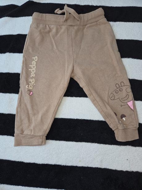 Baby teplačiky 6/9 mesiace, fox & bunny,74