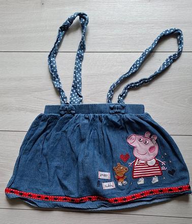 Sukňa na traky peppa pig, george,104