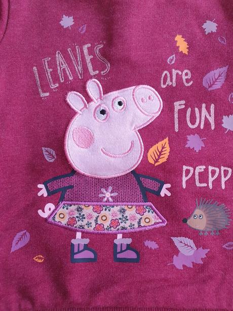Jesenná mikinka peppa, 80