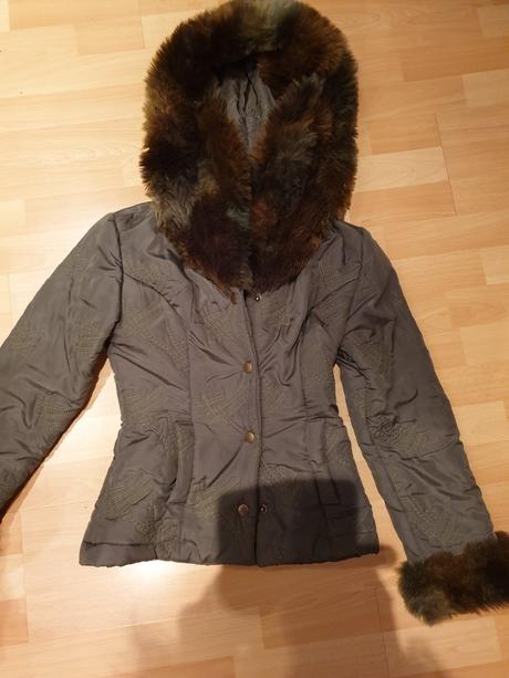 Kožušinovy kabátik, esoline,m