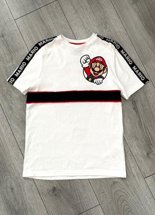 Super mário tričko veľ. 134, f&f,134