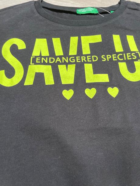 Bavlnené tričko s uvazovaním, benetton,116 / 122