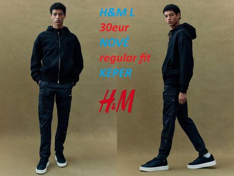 Cargo nohavice hm (kapsáče), h&m,l / m