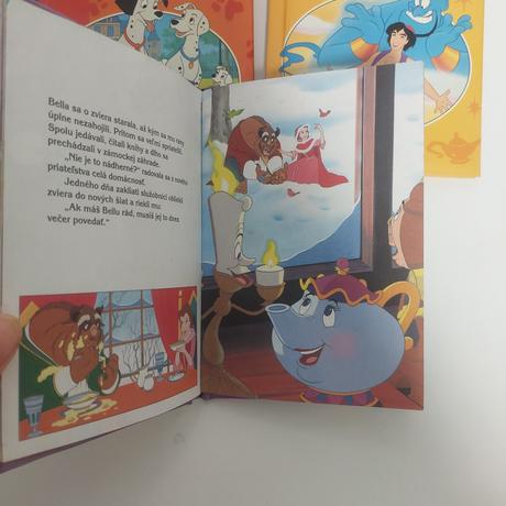 Disney knizky v kufriku,
