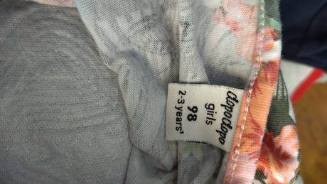 Tričko dopodopo kvetinky, dopodopo,98