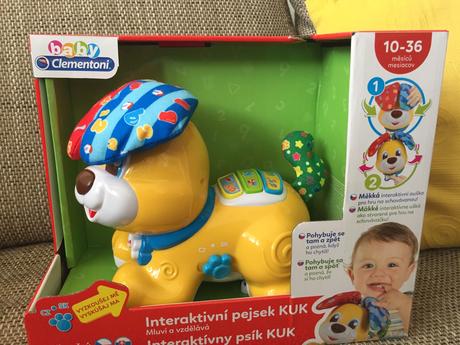 Interaktívny psík kuk,