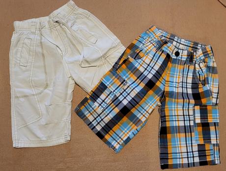 2ks krátke nohavice velk. 122, kiki&koko,122