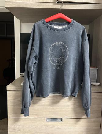 Crop mikina, hollister,m