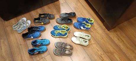 Balík topánok 30-35, nike,31