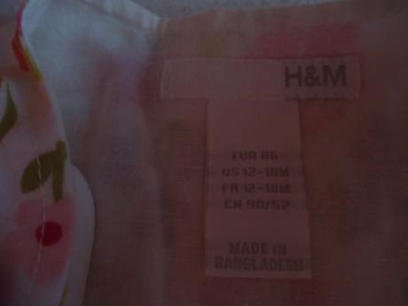Satky pre slecnu, h&m,86