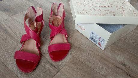 Kožené sandálky, lasocki,37