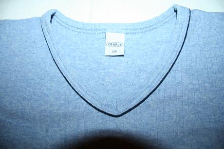 Chlapčenské bledomodré tričko campus, 128