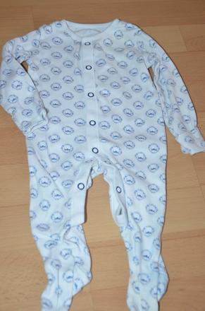 Pyžamo overal dupačky 68, f&f,68