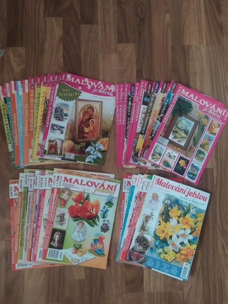 Malování jehlou, bára,