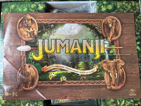 Spoločenská hra jumanji nehraná,