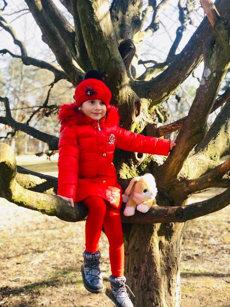 Dievčenská zimná bunda, 116