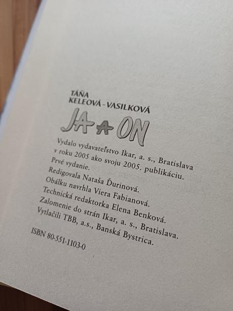 Táňa keleová - vasilková - ja a on, 