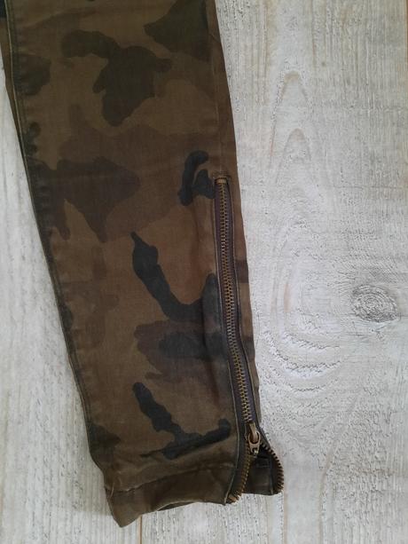 Maskáčové nohavice zara, zara,34