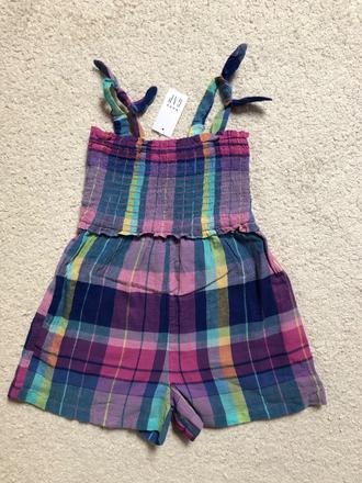 Letny overalik baby gap - 92/98 - novy s visackami, gap,92