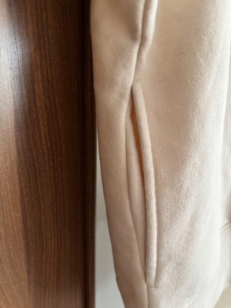 Dámska krémová mikina na zips xs, amisu,xs