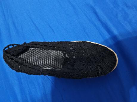 Háčkované espadrilky 38, 38