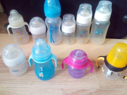Kojenecké fľašky na dojčenie, 