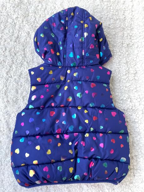 Prešívaná vesta k kapucňou, f&f,104