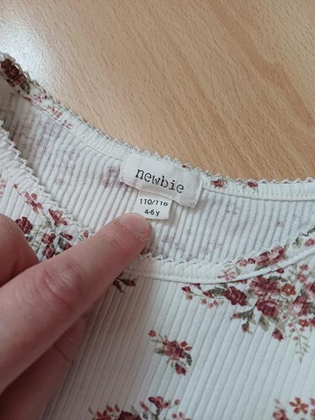 Newbie rebrovany top 110/116, newbie,110