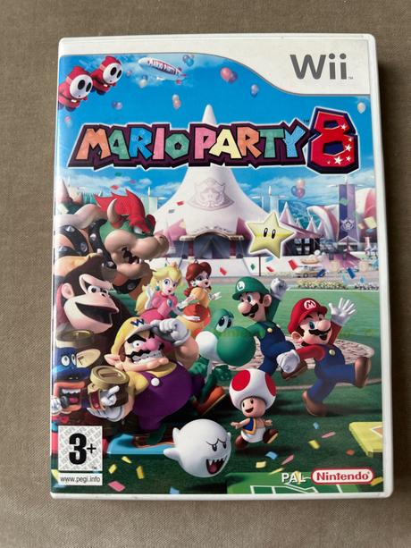 Wii nintendo - mario party 8 - darujem k nákupu, 