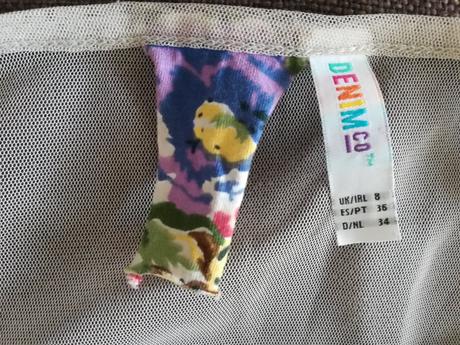 Tielko dámske, denim,s