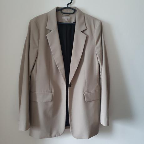 Béžové sako s/m, h&m,s